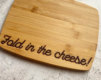8x6 You just Fold it in cutting serving board