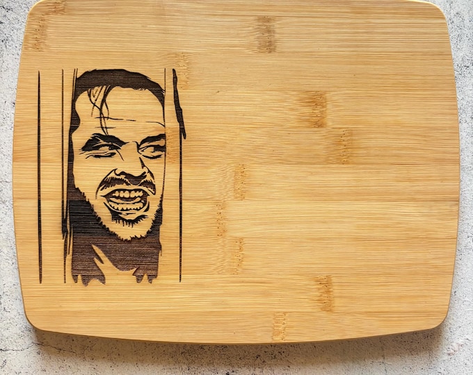 The Shining Jack Bamboo Cutting Board