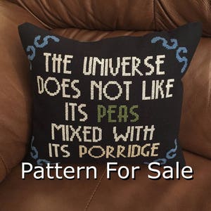 Pattern - Peas and Porridge Cross Stitch (BioShock Infinite)