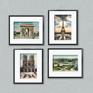 Eiffel Tower Postcard, Arc De Triomphe Postcard, Notre Dame Postcard, Musée du Louvre Postcard, France Souvenirs, Paris Postcards, France