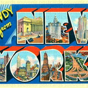 Postkarte von New York, New York, New York Print, New York Art, New York, Download, Ansichtskarte von New York, New York, NY, NYC Postkarte