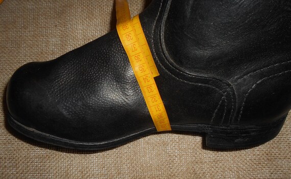 Yuft pilote militaires de l’armée russe soviétique bottes taille 43 (US 10, EU 44) Yuft pilote militaires de l’armée russe soviétique bottes taille 43 (US 10, EU 44)