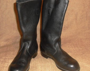 Vintage leather Riding Boots  size 42