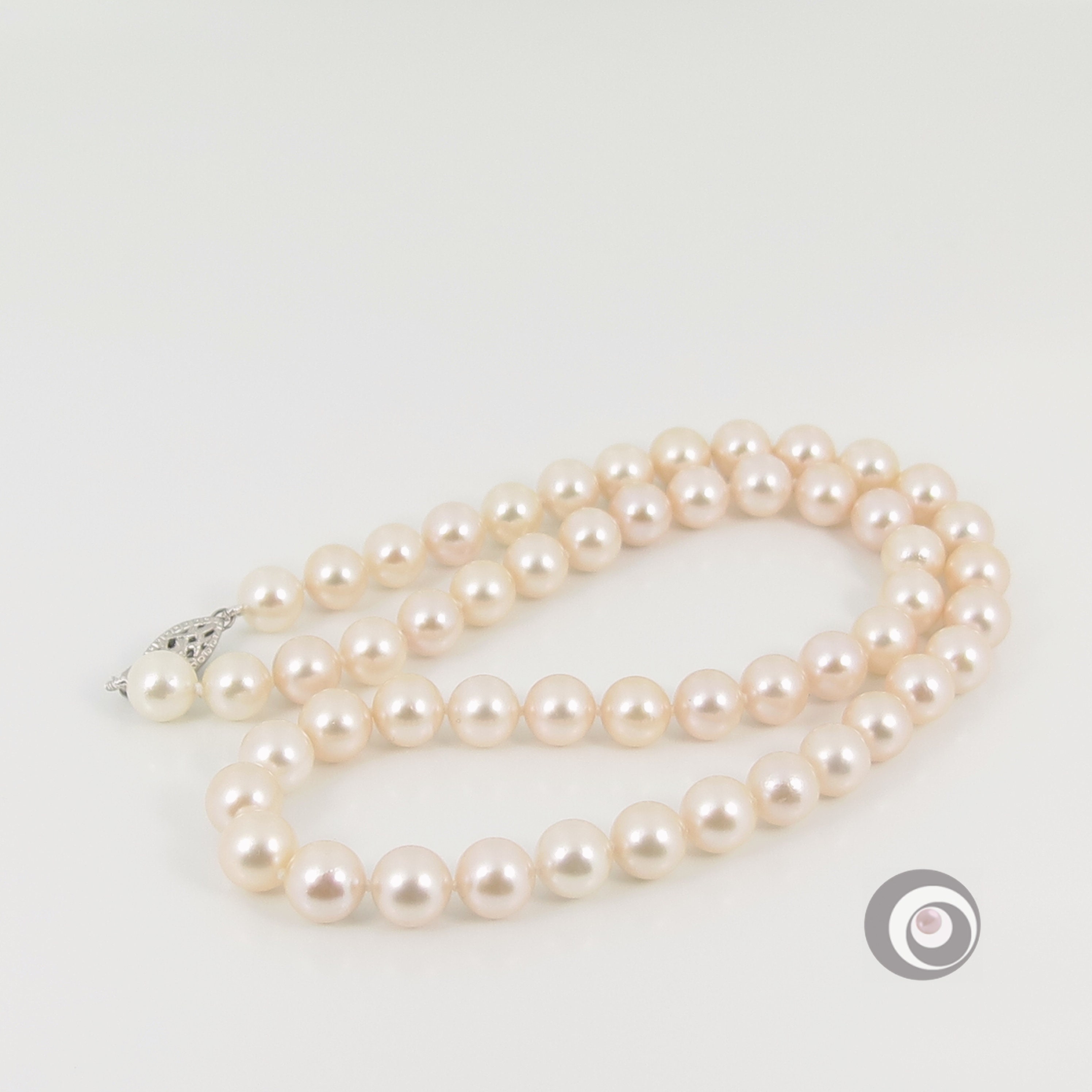 ネックレス・ペンダント JOHO year and month necklace pearl Vintage Faux Pearl 7.5” Marked Japan Necklace | eBay