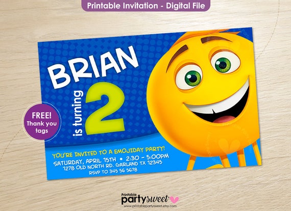 Invitation Film Emoji A Imprimer Anniversaire Emoji Etsy Invitation Film Emoji A Imprimer Anniversaire Emoji Etsy