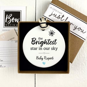 PERSONALISED Angel baby keepsake, baby mourning,  born sleeping gift, baby memorial keepsake, in remembrance of Baby. Baby grave ceramic,