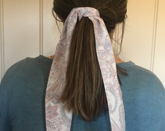 Baby blue hairscarf