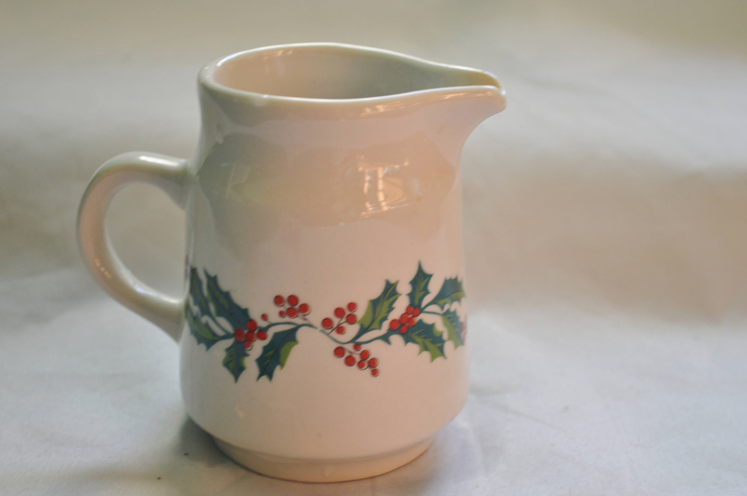 Christmas Creamer Jug Vintage Milk Jug Small Milk Jug Milk Etsy