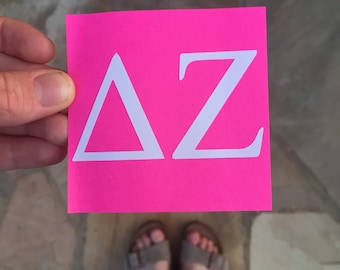 Greek Letter Decal