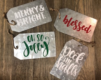 Metal Gift Tag