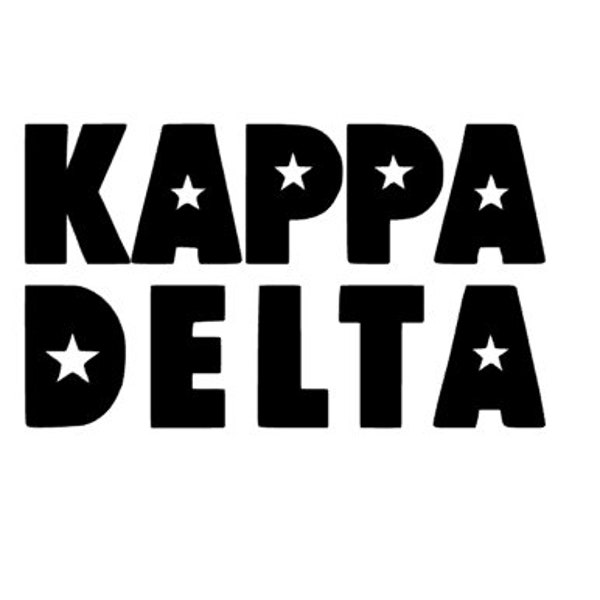 Kappa Delta Decal Etsy