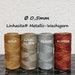 see more listings in the 0.5 mm Waxed Yarns section