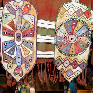 Colourful M vest and top, emroidered waistcoat, bohemian waistcoat, applique waistcoat, colorful festival vest, hippie vest, boho waistcoat