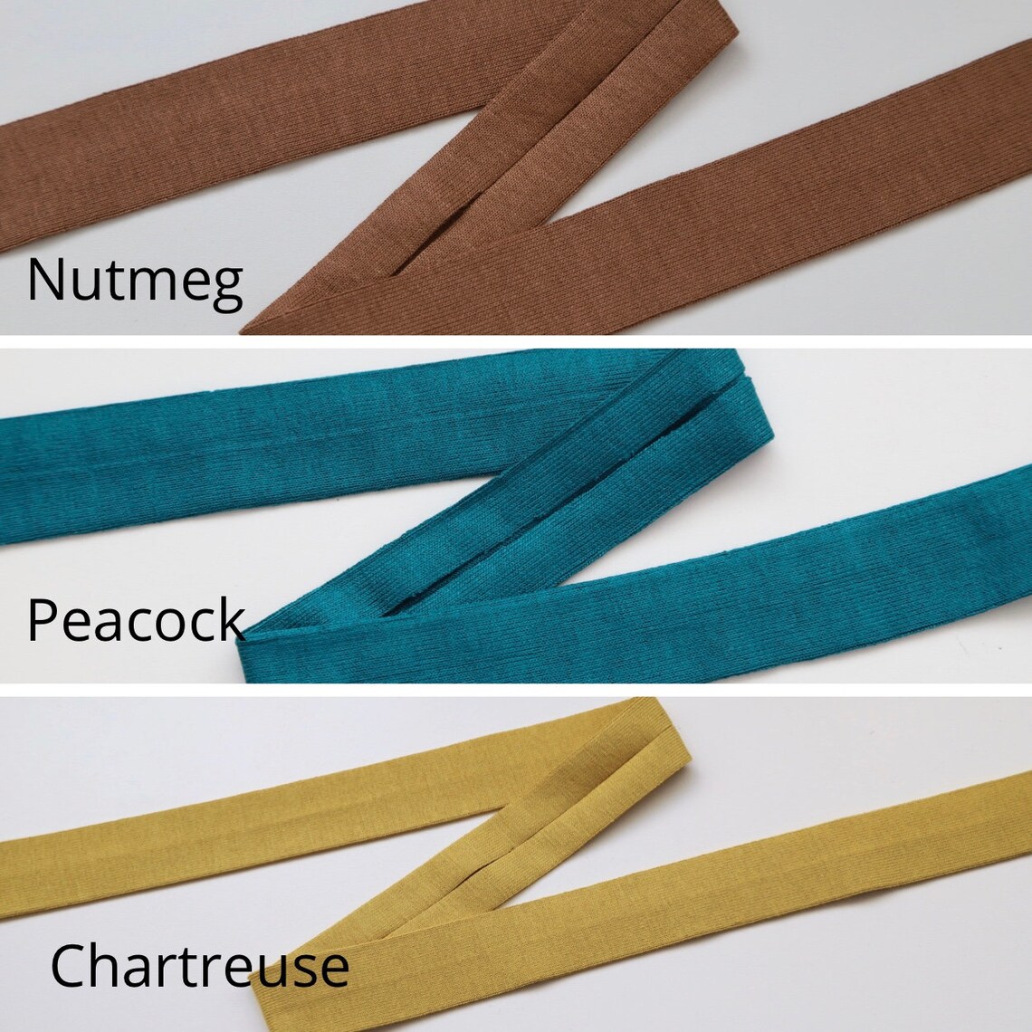 Jersey Binding Stretchy Double Folded Jersey Binding Etsy UK