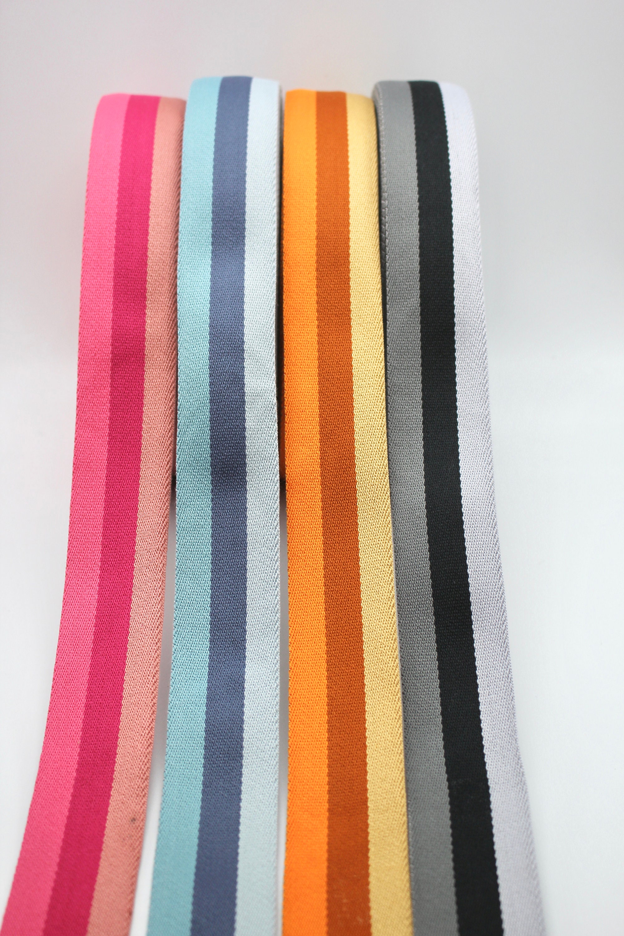 Webbing Double-sided Stripes: 40mm Wide Bag Strapping. Various