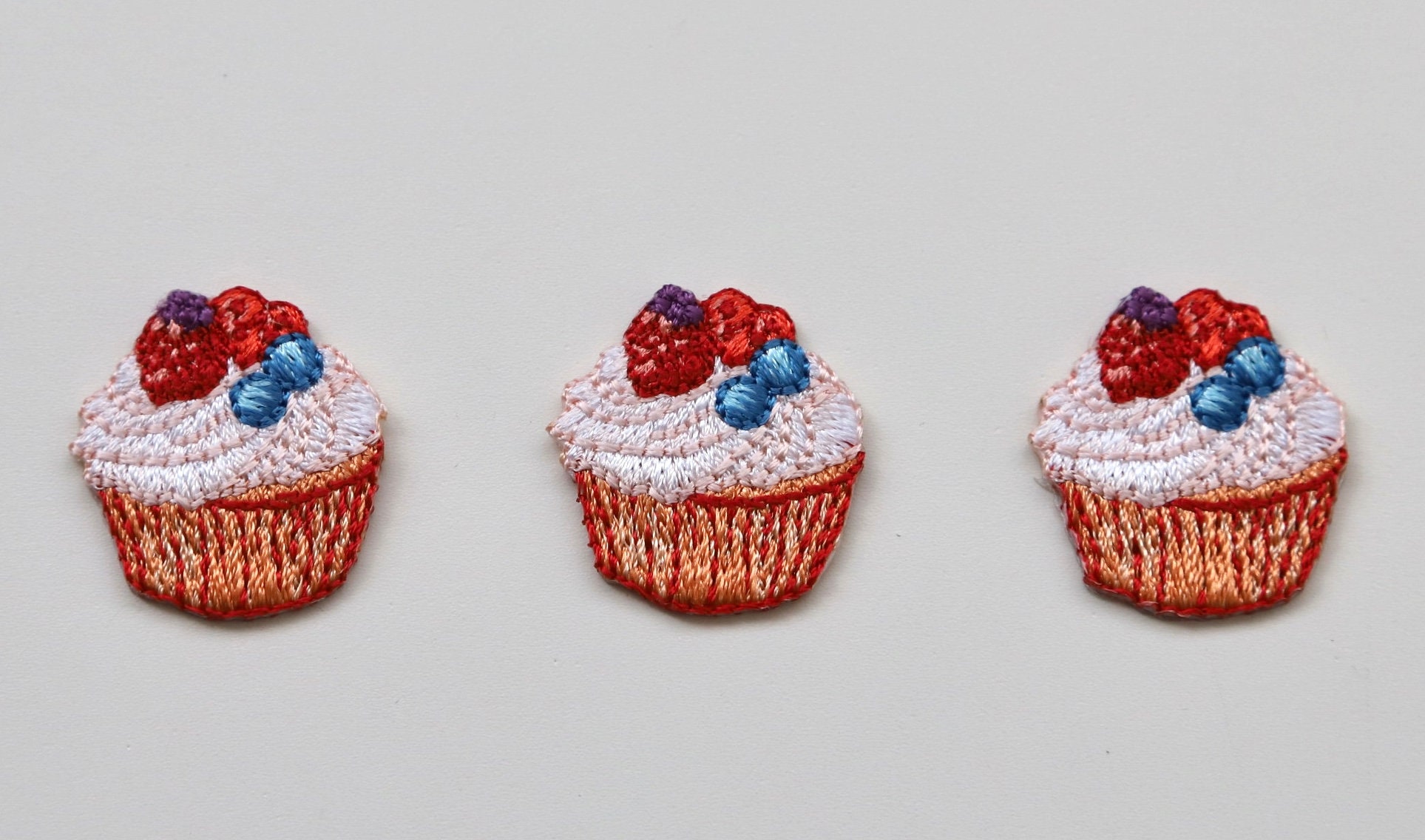 Mini Iron-on Motifs/patches High Quality Embroidered Patch - Etsy