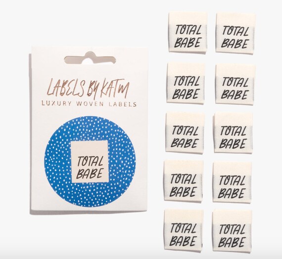 'Total Babe' Labels Labels - 10 labels per pack. 'Total Babe' Labels Labels - 10 labels per pack.