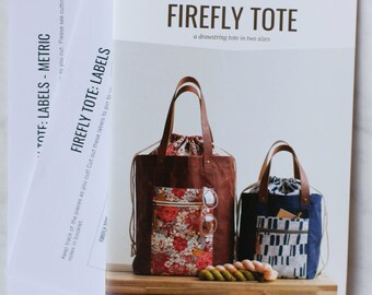 Noodlehead - Firefly Tote Bag - Paper Pattern