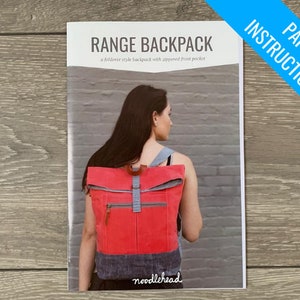 Range Backpack Paper Sewing Pattern- Noodlehead Patterns