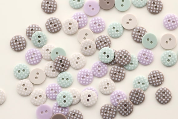 Trim And Buttons Set For Sewing/Crafts Pink Polka Dot Cotton Craft Fabric 