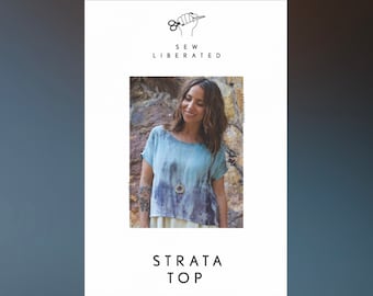 Sew Liberated - Strata Top - Paper Pattern - Top Pattern - Sizes 0-30