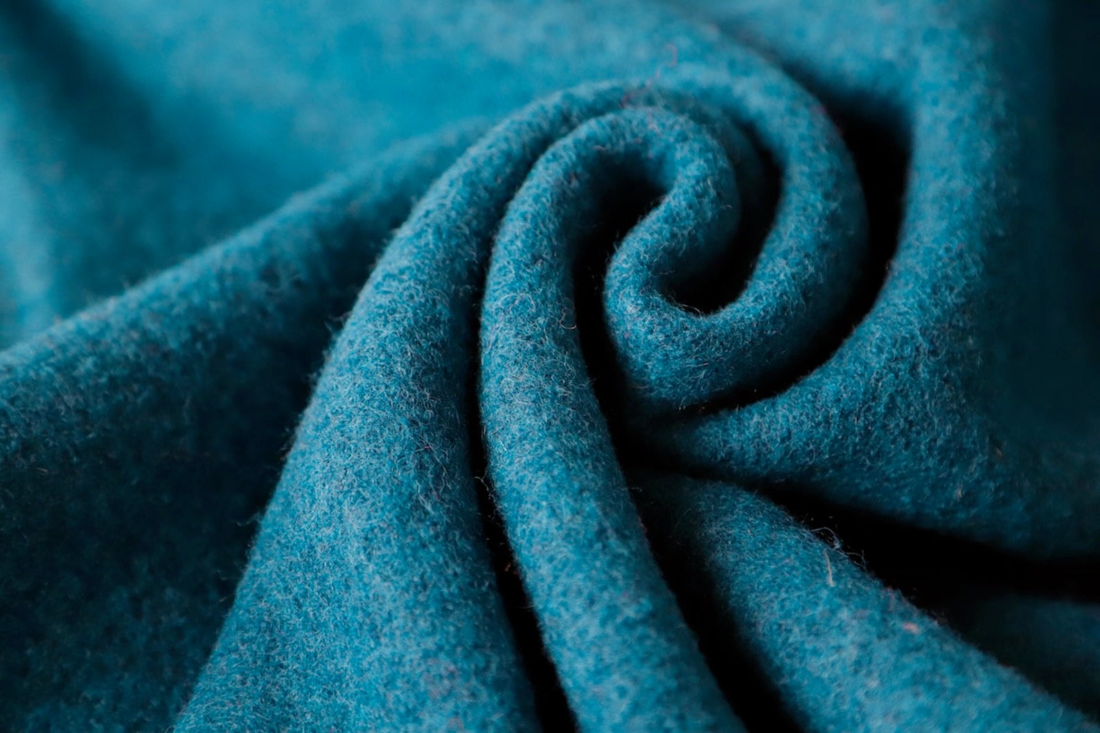 Boiled Wool Fabric - 100% Wool - Marine - Sold by Half Metre - Etsy UK
