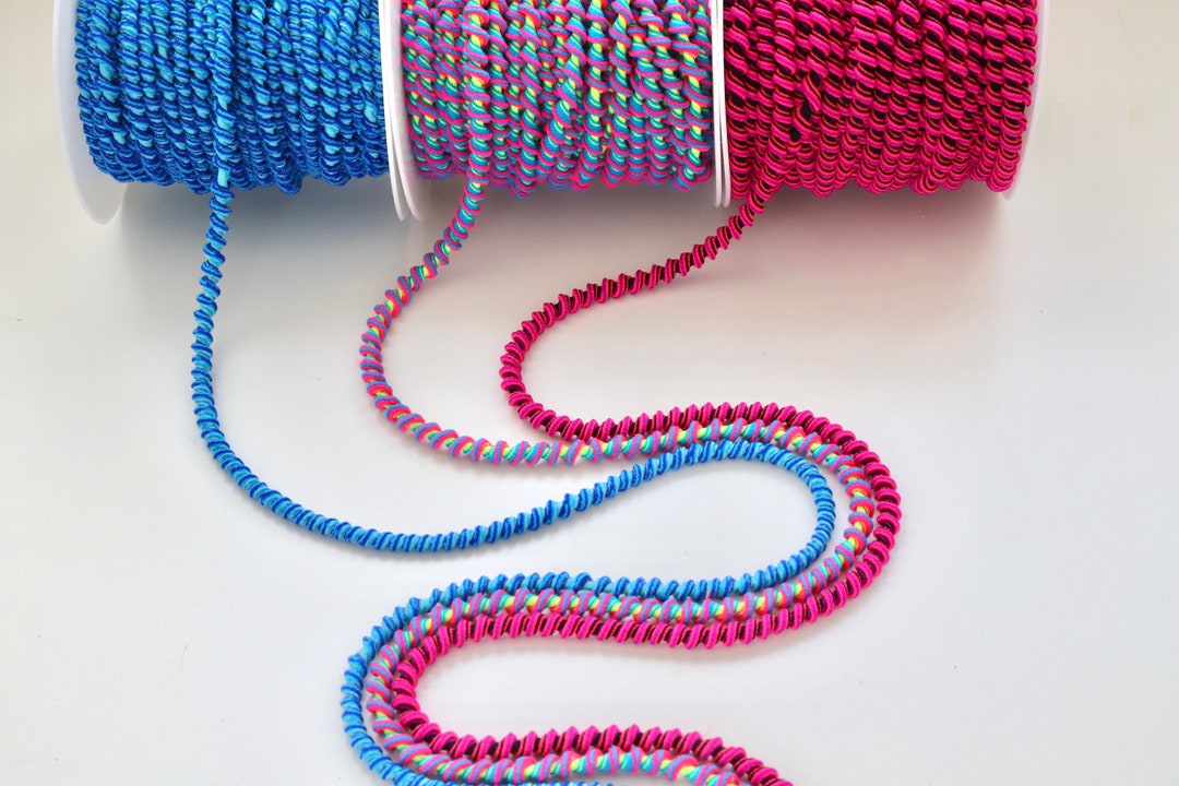 Spiral Cord Elastic Great for Hair Ties and Kids Shoelaces Etsy UK