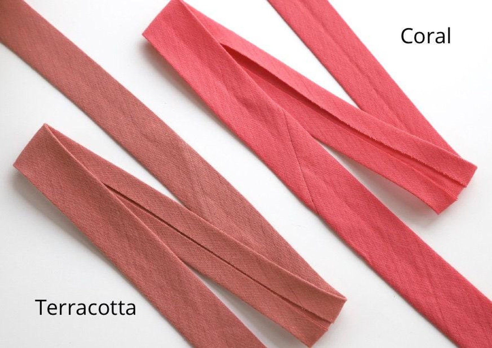 Double Gauze Bias Binding 100 Cotton Lots of Colours Etsy UK