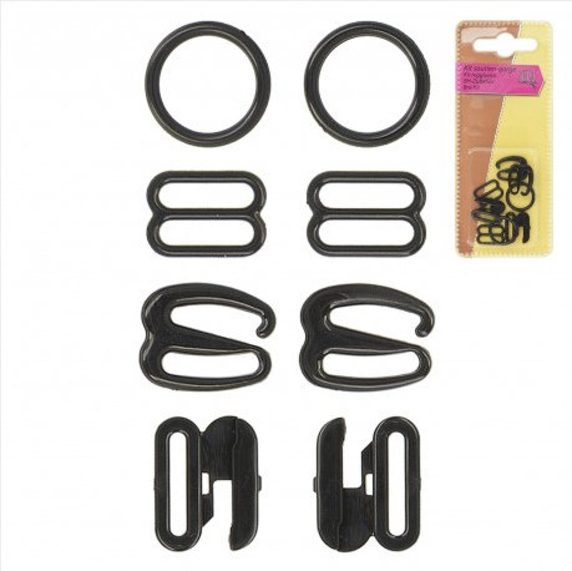 Rings Sliders and Clips for Lingerie Bra and Bikini Straps Etsy UK