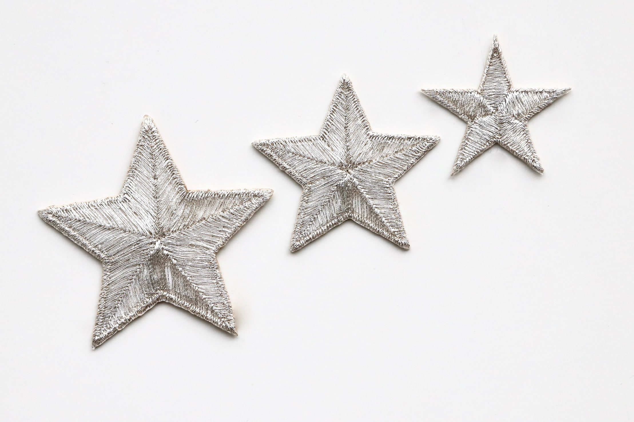  Gold Silver Cross Stars Embroidered Patches Sew Iron On Badges  Punk Gothic for Clothes Bag Coat Backpack DIY Appliques Craft Decoration  (Gold) : Arts, Crafts & Sewing