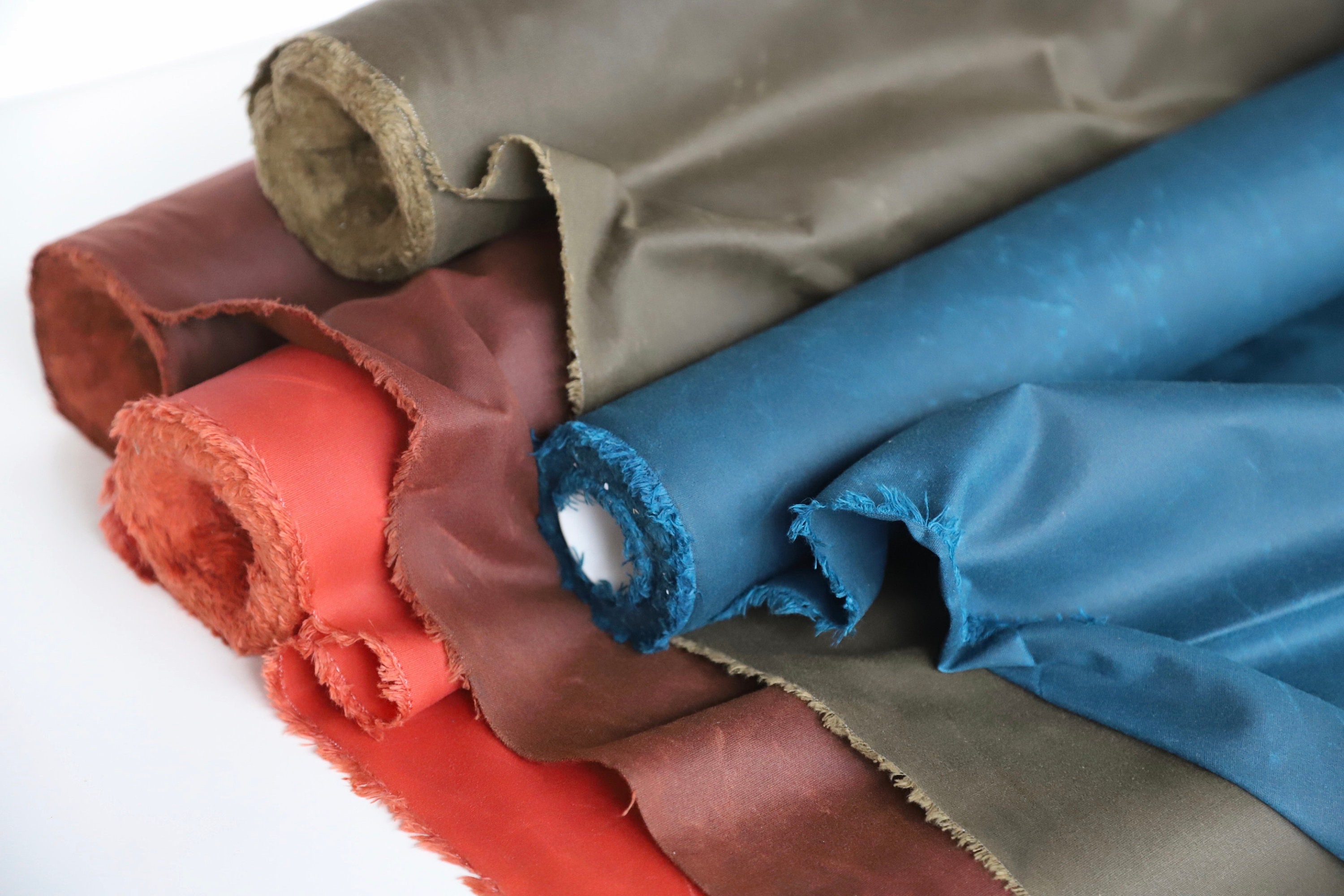 Oilskin Fabric 100 Cotton Water Repellant Fabric Etsy