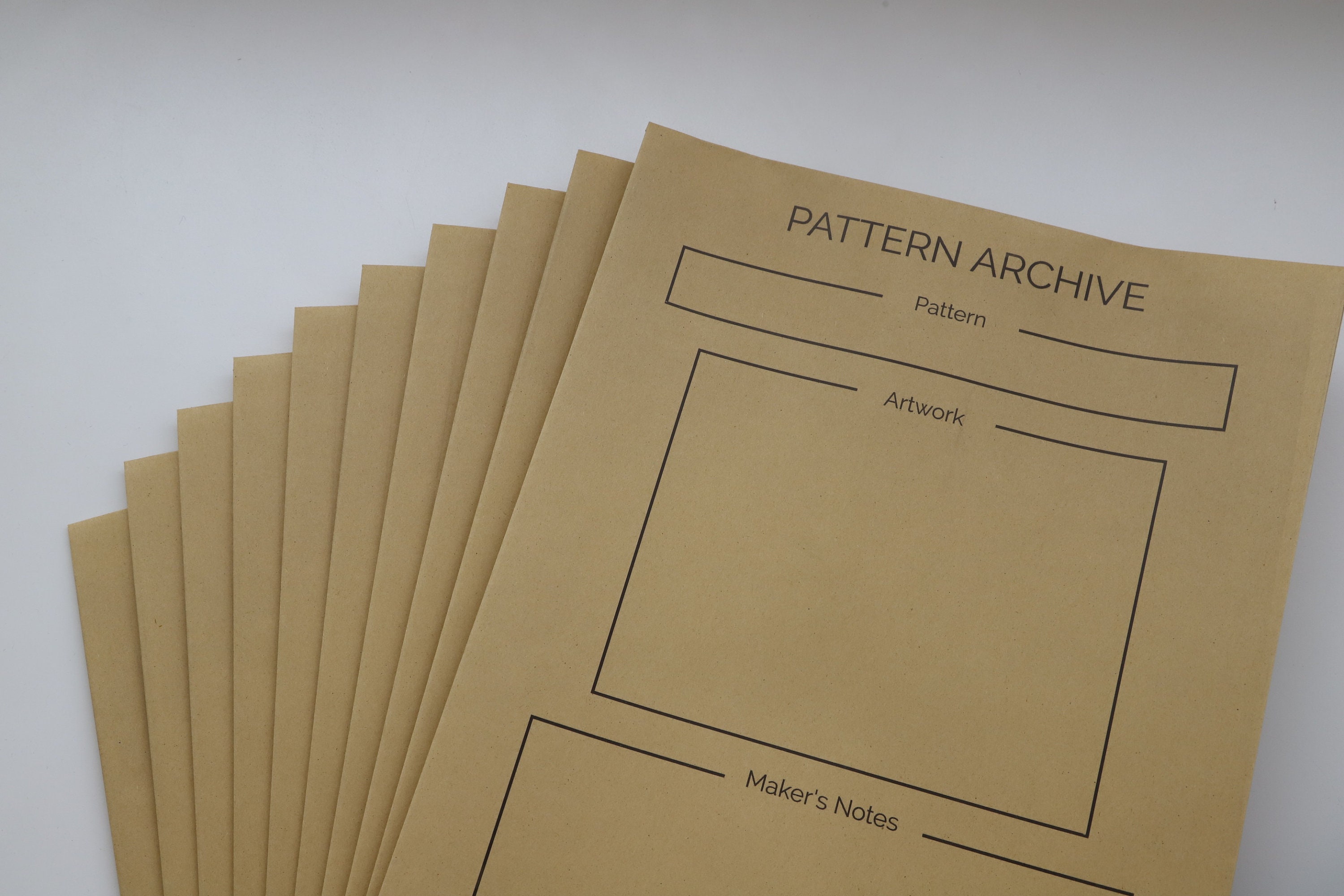 Pattern Storage Envelopes - Patterntrace
