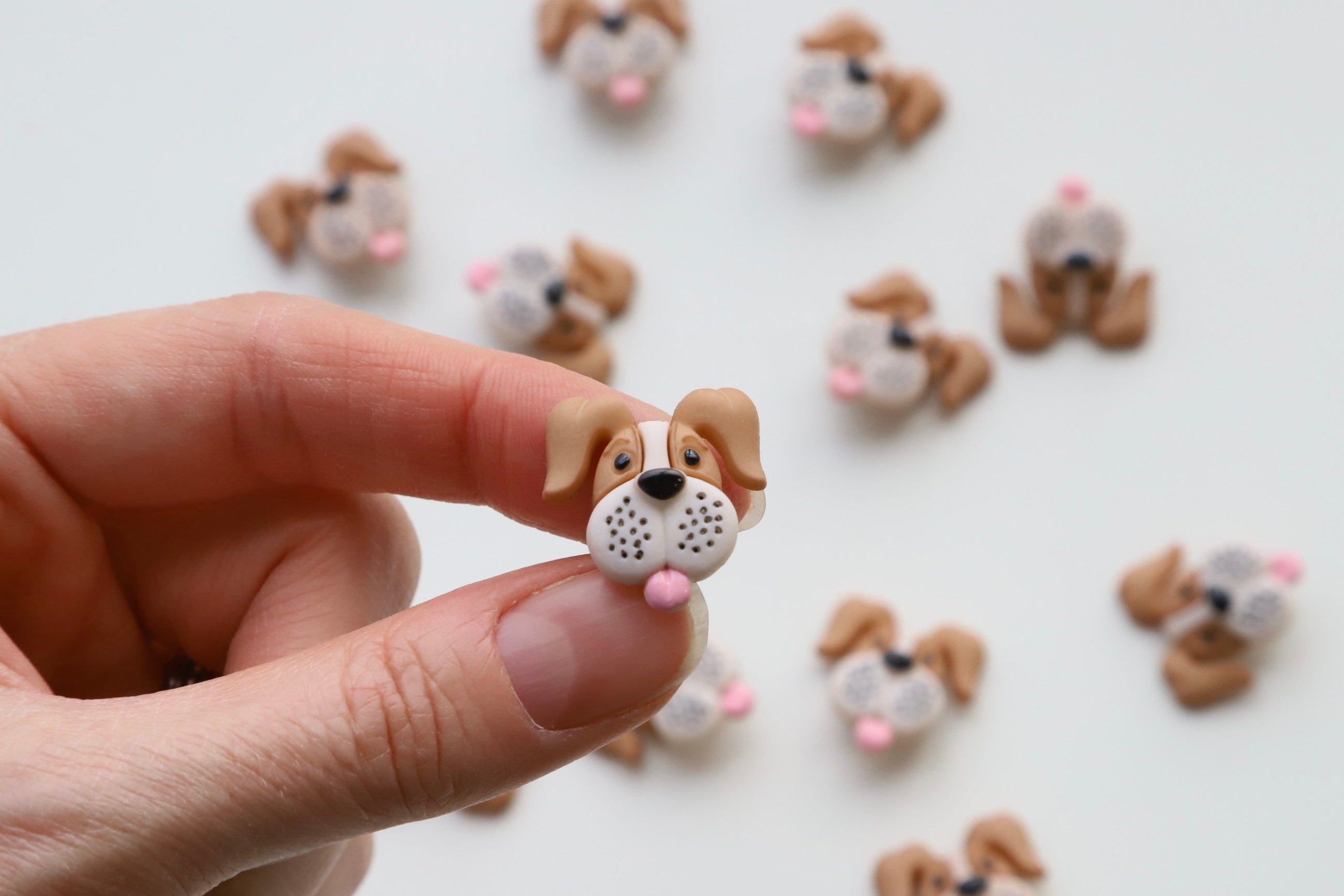 Dog Buttons 3D Novelty Dogs Sheepdog Hound Chihuahua Etsy