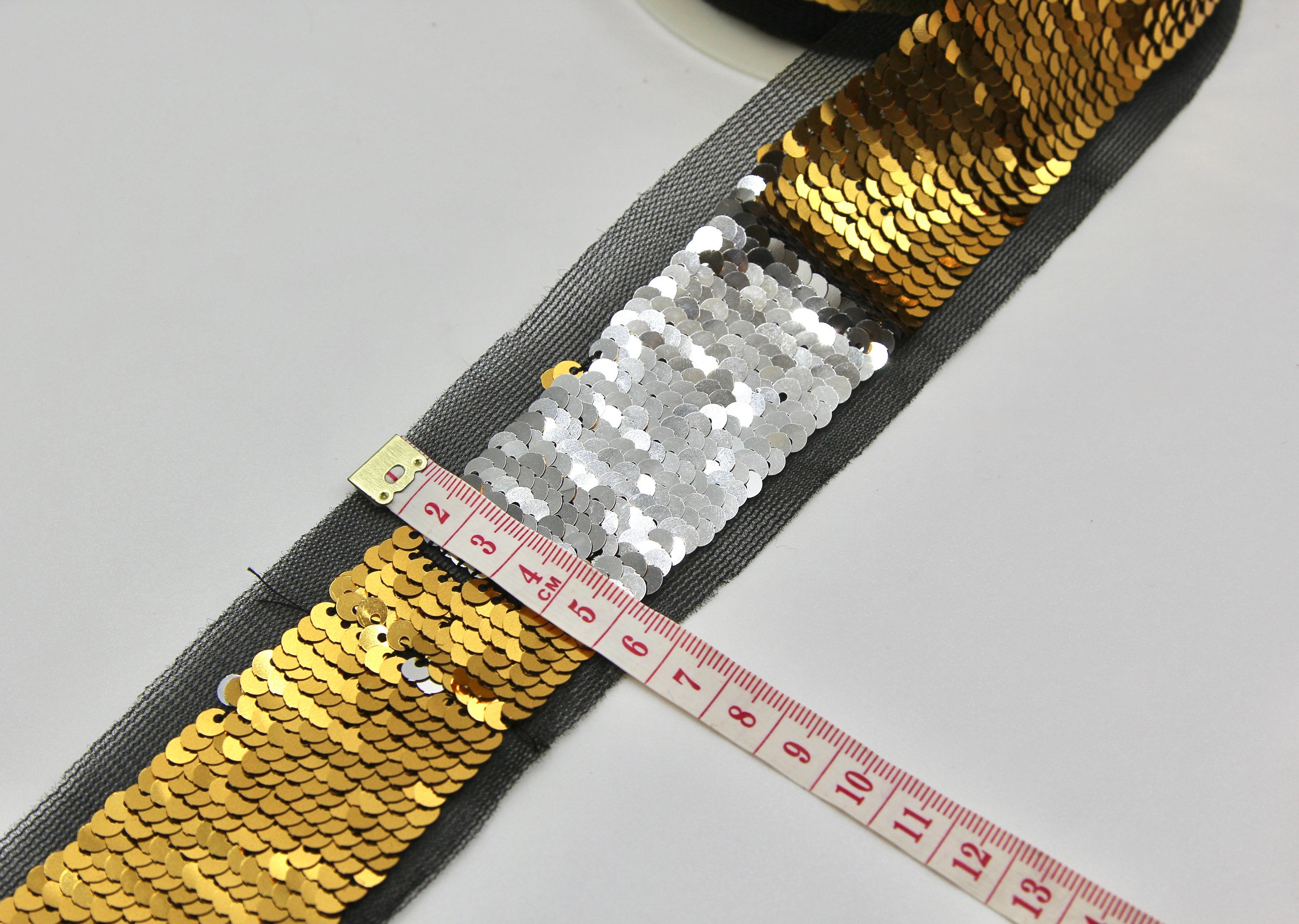 PH PandaHall 10-Color Sequins Trim String – 6mm Flat Sequin Strip For Costumes & Crafts