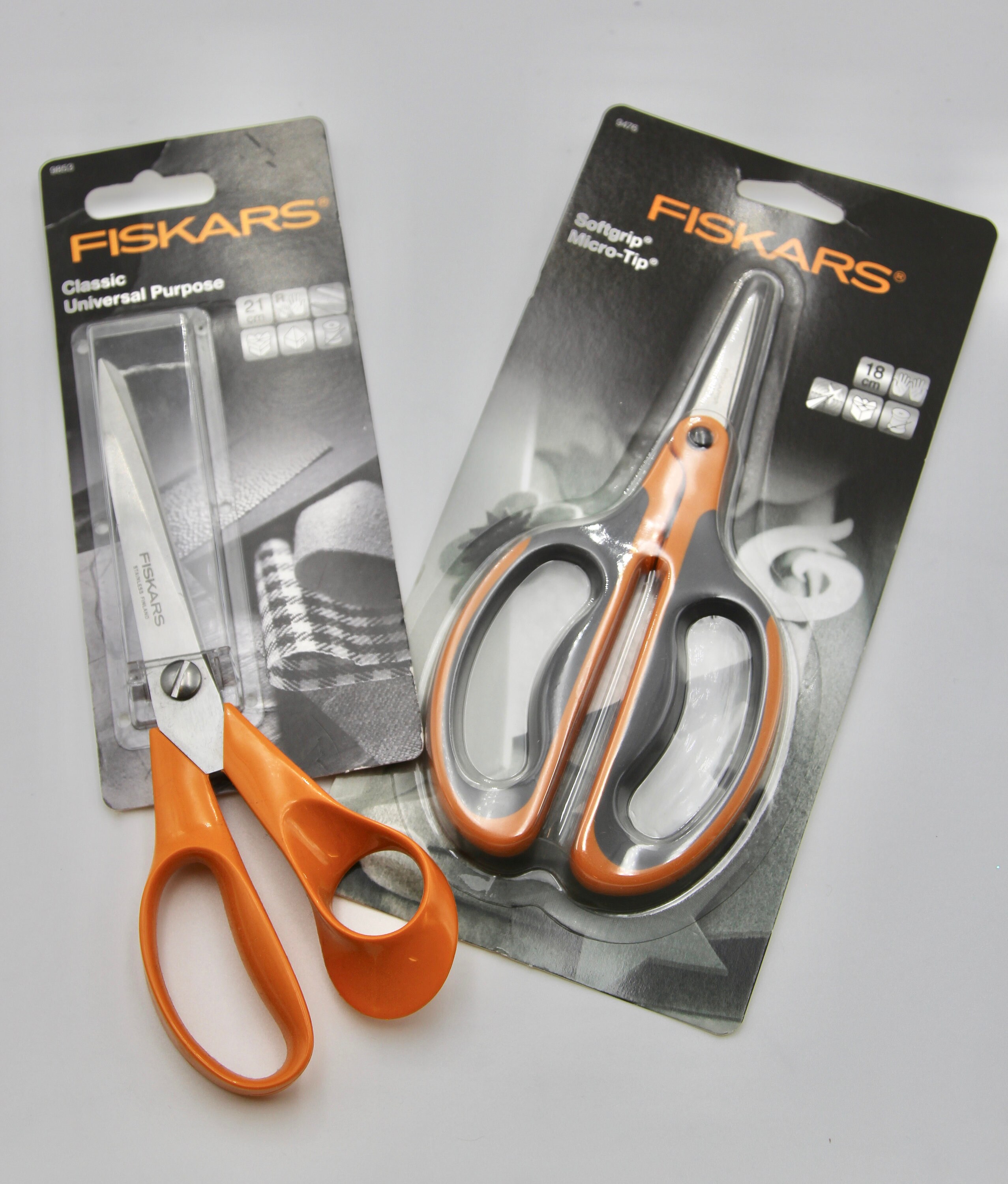 Fiskars Scissors Big Loop Snips With Soft Grip Handles or Etsy UK