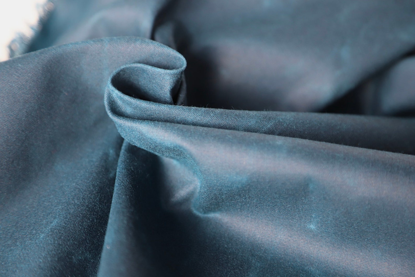 Oilskin Fabric 100 Cotton Water Repellant Fabric Teal Etsy UK