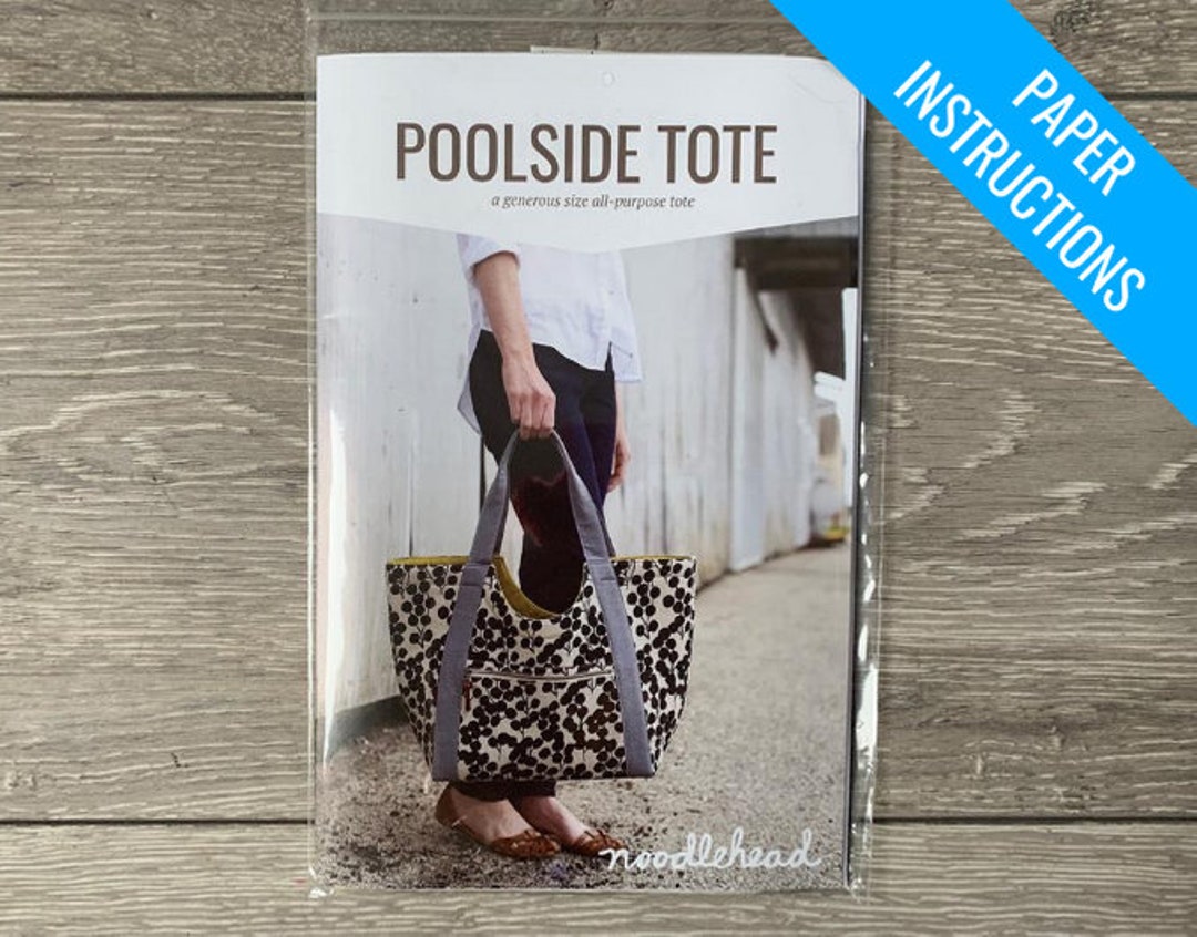 Noodlehead Poolside Tote Bag Pattern Etsy