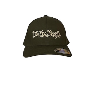 Stand Up for Your Rights with We The People Embroidered Flex Fit Unisex Baseball Cap