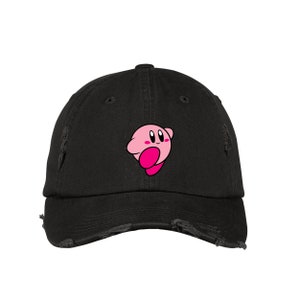 Stay Cool and Stylish with Kirby Embroidered Adjustable Vintage Style Dad&#39;s Cap Unisex Baseball Cap