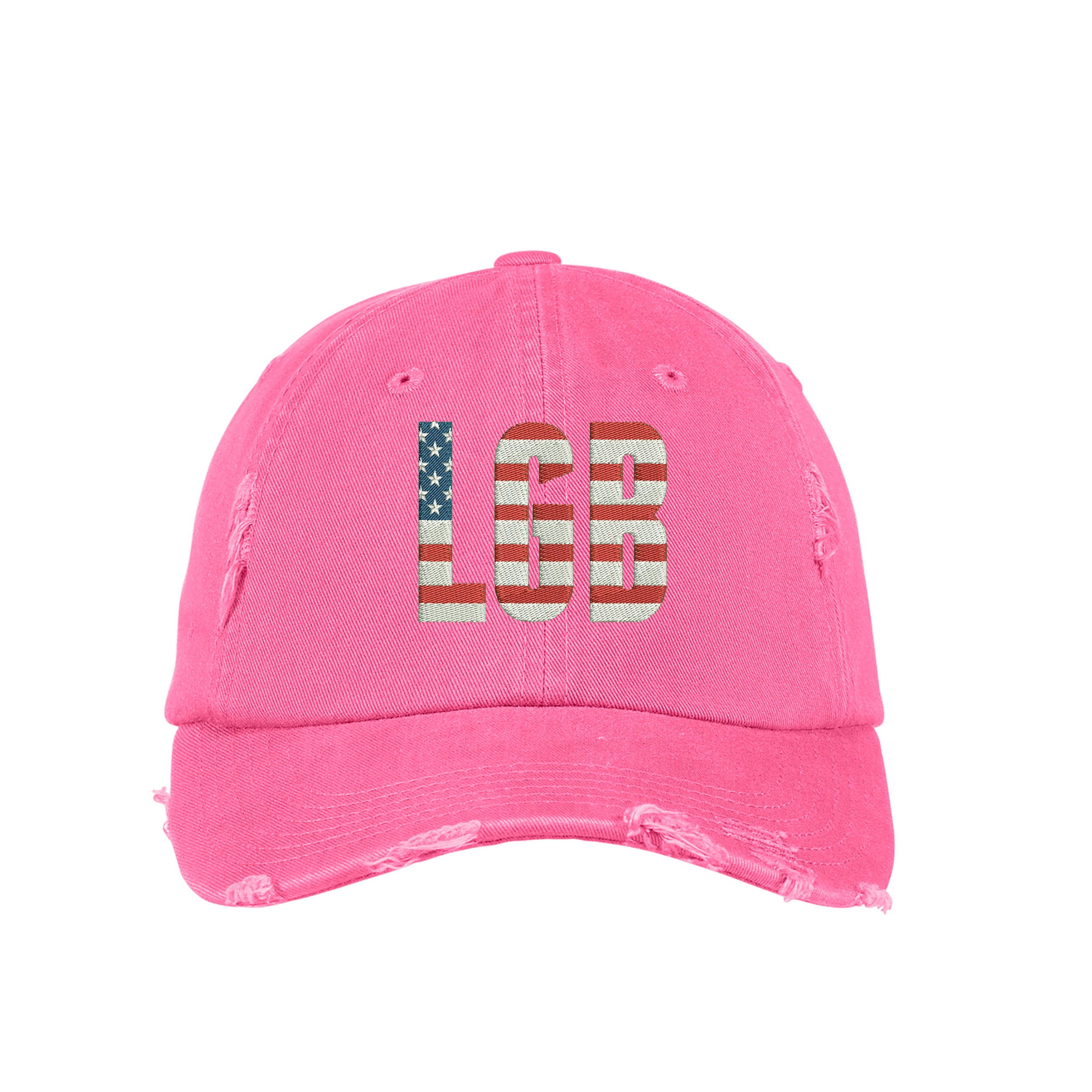 Join the Movement With Our LGB US Flag Embroidered Vintage