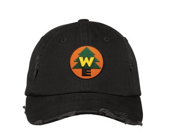 Wilderness Explorer Embroidered Dad Cap: Unisex Cotton Baseball Cap