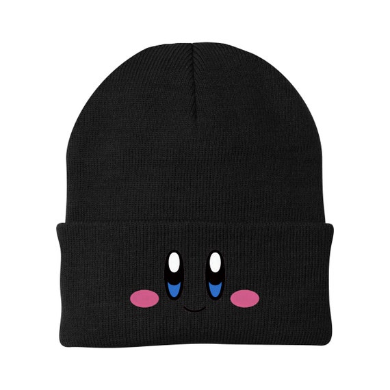 Kirby Beanie Hat Nintendo Retro Vintage Gamer Winter Birthday Christmas Gift il_fullxfull.3851096163_cvgu.jpg main image 4