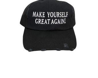 Embroidered Cotton Twill Dad Hat - Adjustable Vintage Baseball Cap