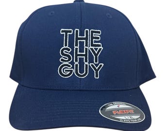 THE SHY GUY Embroidered Baseball Cap Flexfit Funny  Hat