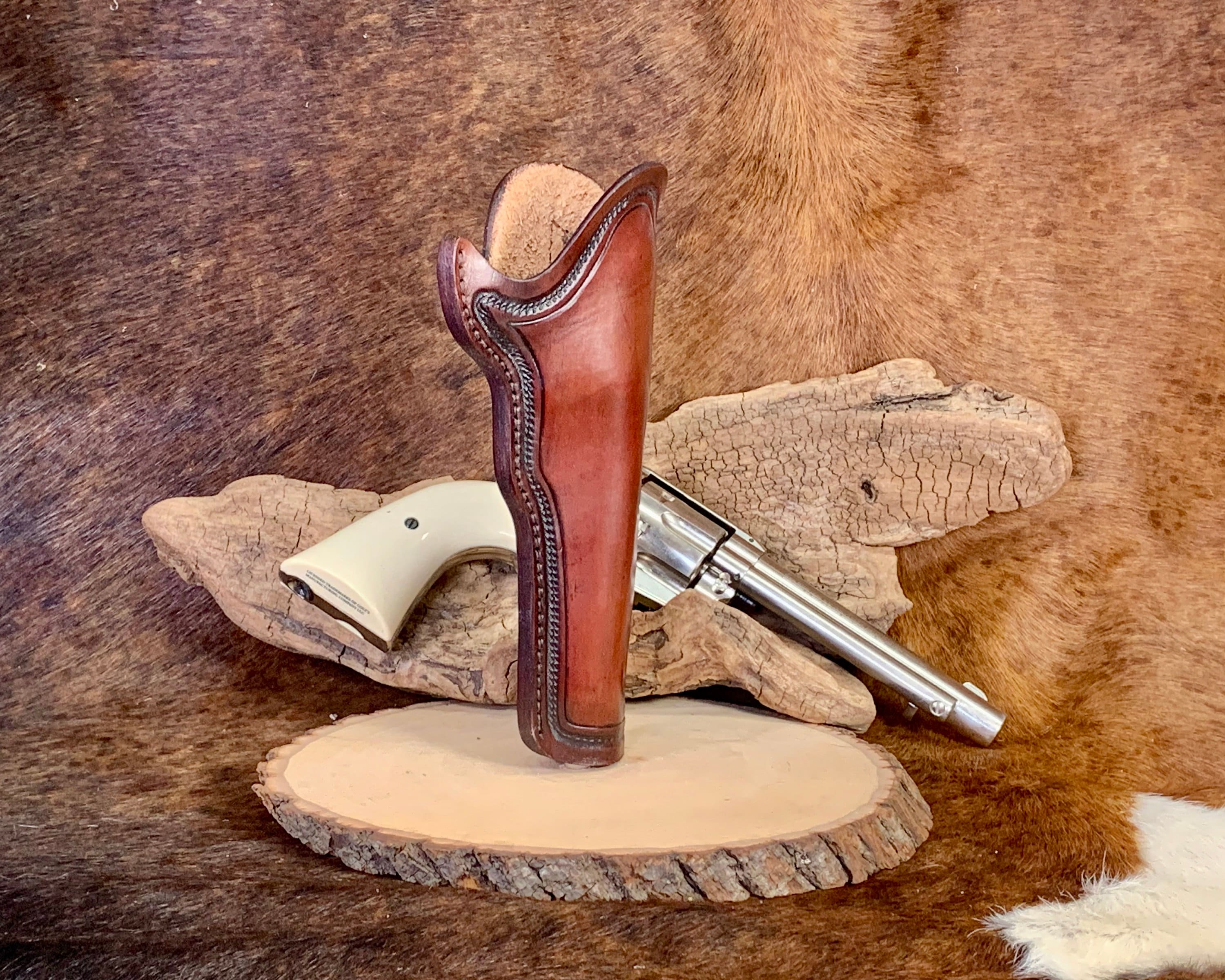 1873 SAA Slim Jim Holster for a Colt 1873 SAA 5 1/2