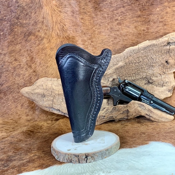 Reproduction Civil War Cavalry Holster Cap Box and 42 Leather Belt (NR