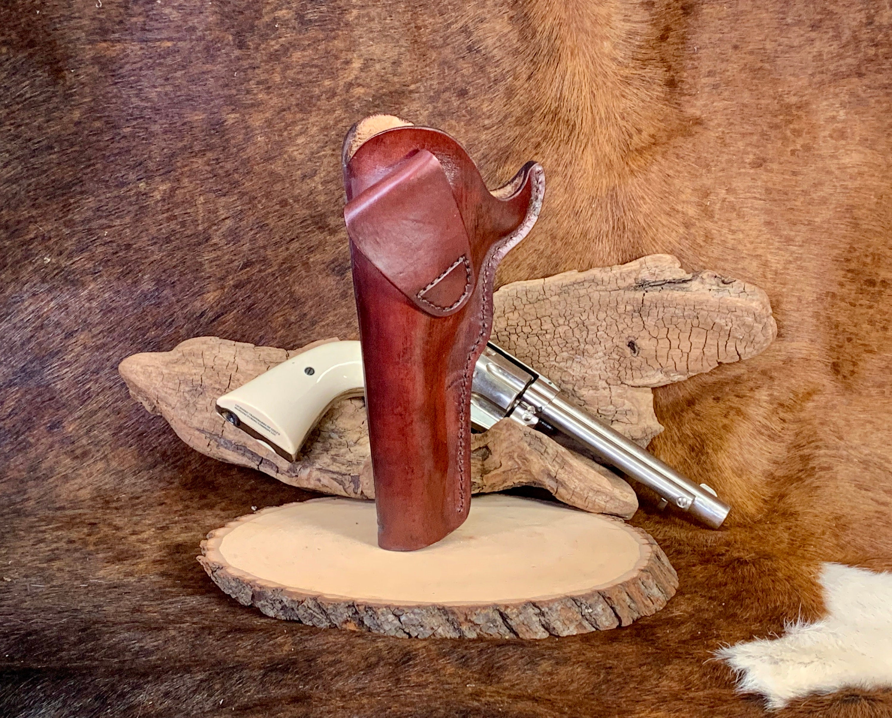 1873 SAA Slim Jim Holster for a Colt 1873 SAA 5 1/2