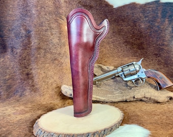 1873 SAA 7.5" Holster fits: Colt 1873 SAA 7.5” & Clones hand made-stitched in USA
