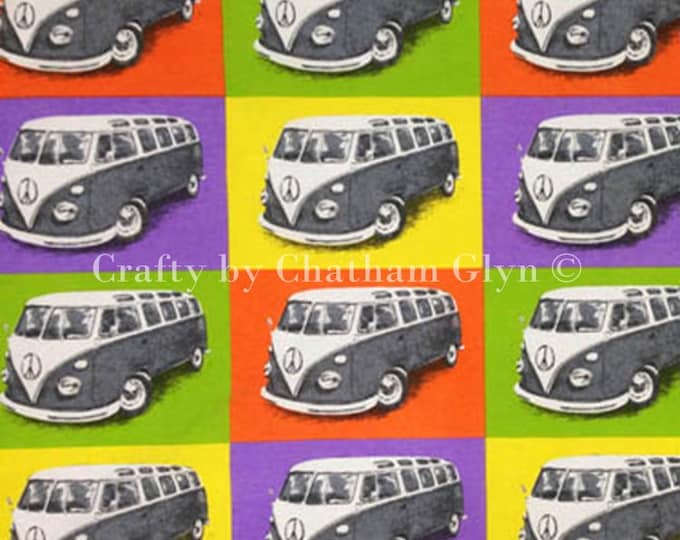 pop art camper canvas