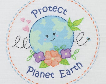 Embroidery Kit: 1st Kit Love Earth